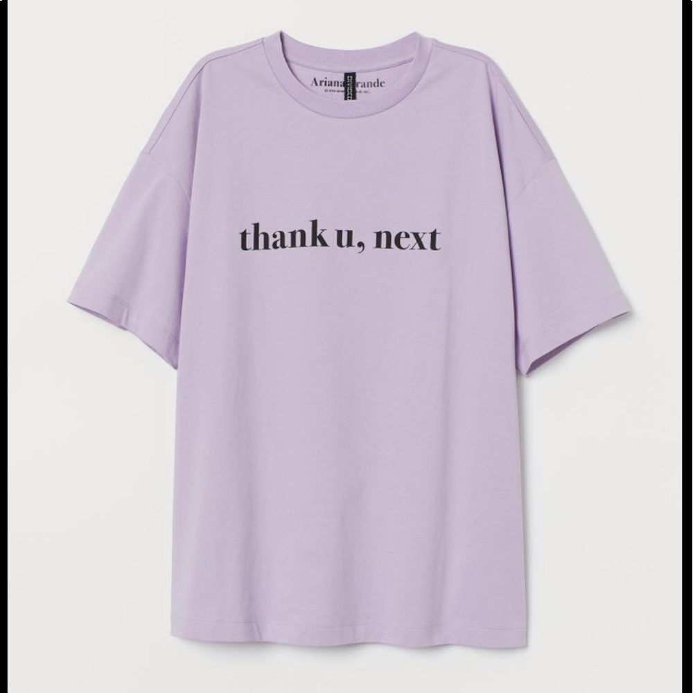 Divided Purple Thank You, Next Shirt